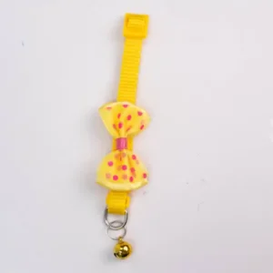 COLLAR NYLON AJUS. C/LAZO-FLOR (2686)