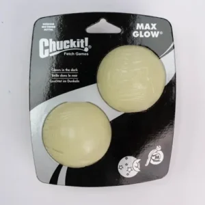 JUGUETE P/PERRO DUO PELOTAS CHUCKIT MAX GLOW M