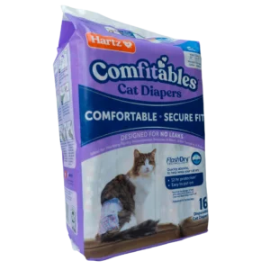 pañales p/gato hartz comfitables ss 16 und