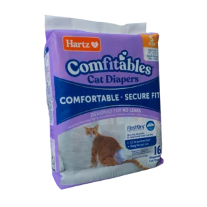 pañales p/gato hartz comfitables s 16 und